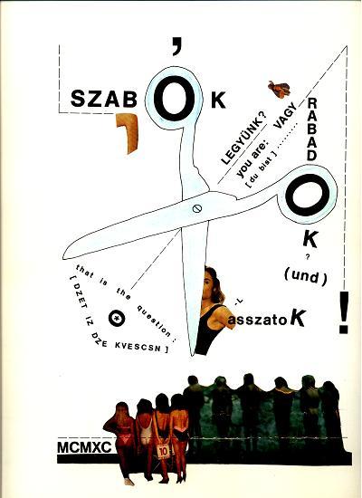 Szabók legyünk – 1990, kollázs