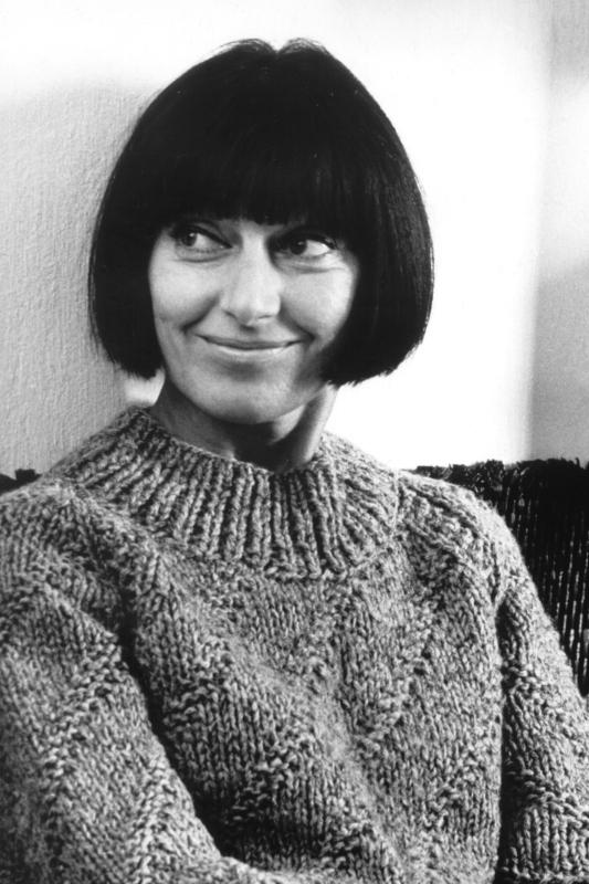 Szécsi Margit. Óbuda, 1973. (Fotó: Balla Demeter)