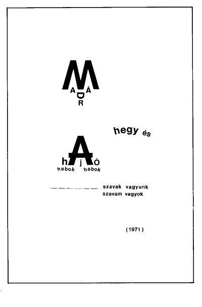 Táj kép vers – 1971