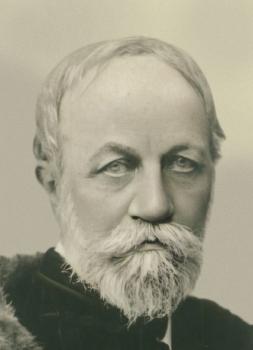 Jókai Mór 1894 és 1896 között (Fotó: Strelisky fotóműhely; forrás: Petőfi Irodalmi Múzeum)
