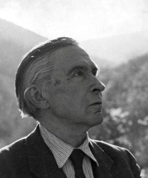 Áprily Lajos Visegrádon, 1957 (Forrás: jogutódok)
